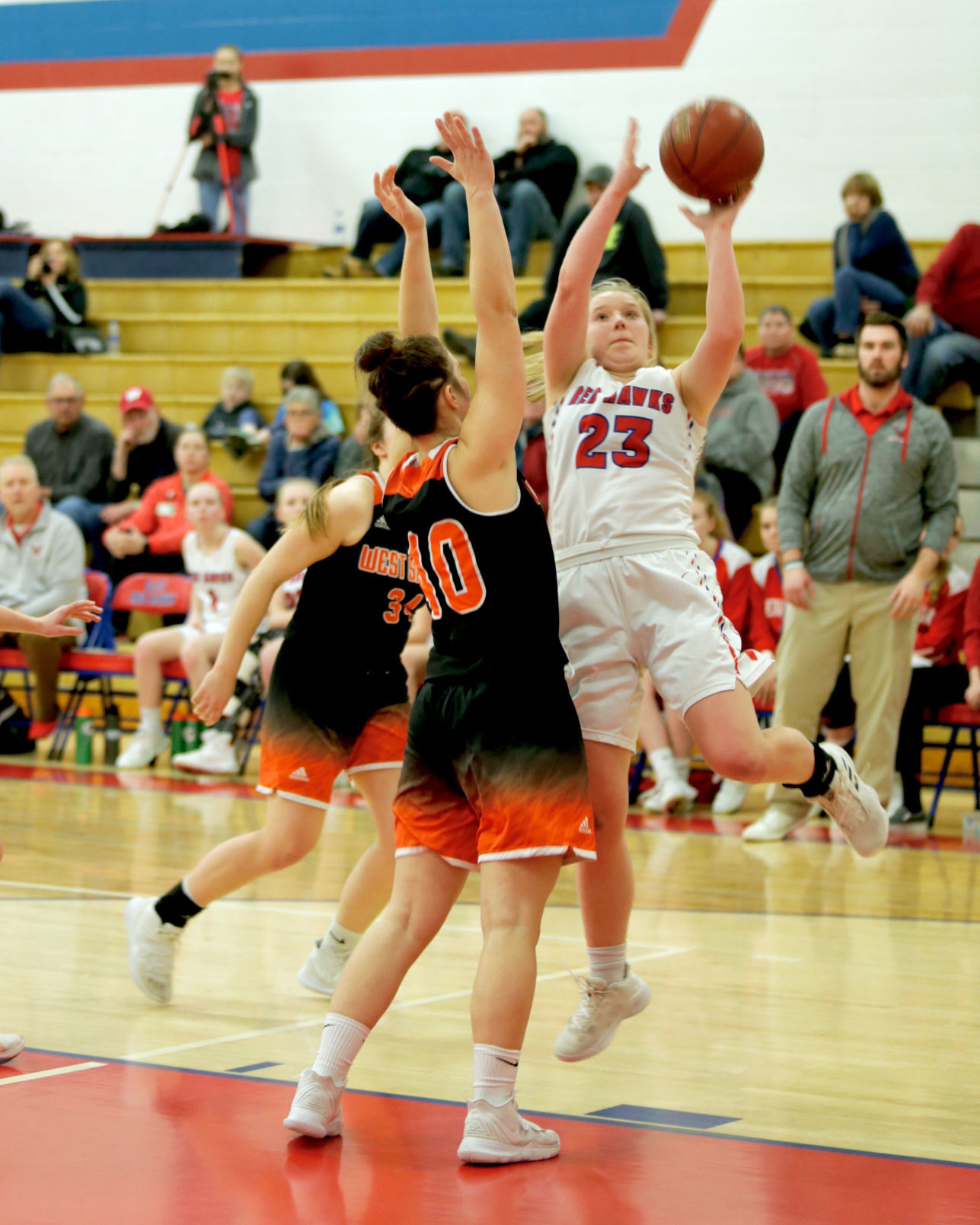 West Salem vs Gale-Ettrick-Trempealeau girl's basketball